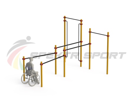 Купить Спортивный комплекс для инвалидов-колясочников WRK-D19_76mm в Вельске 