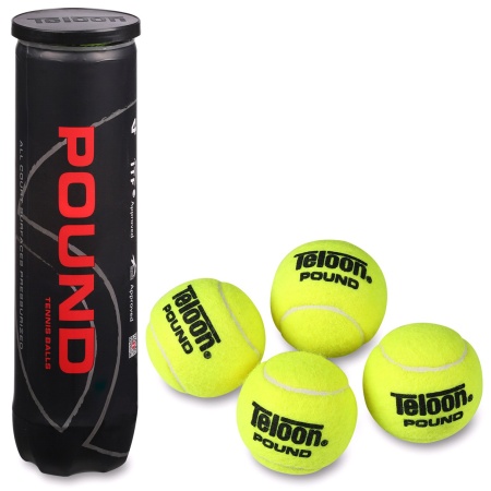 Купить Мяч для большого тенниса Teloon 828Т Р4  (4 шт) в Вельске 