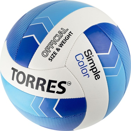 Купить Мяч волейбольный Torres Simple Color любительский р.5 в Вельске 